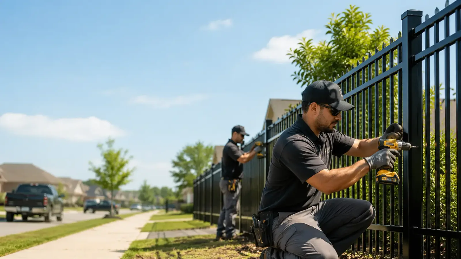 Metal Fence Installation in Lawrenceville, GA